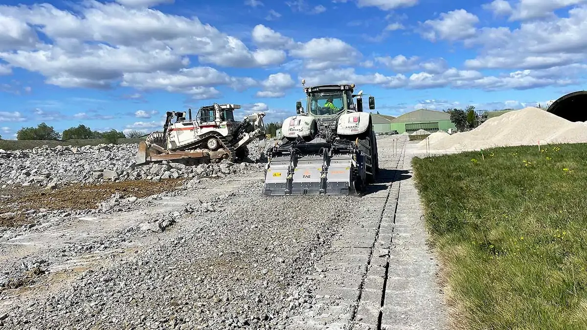 Rock and Concrete Grinder, G.B. Equipments